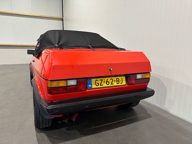 Zeer unieke volkswagen golf mk 1 cabrio bieber 1.6 s gz-62-bj - afbeelding 4 van  22
