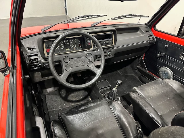 Zeer unieke volkswagen golf mk 1 cabrio bieber 1.6 s gz-62-bj - afbeelding 5 van  22