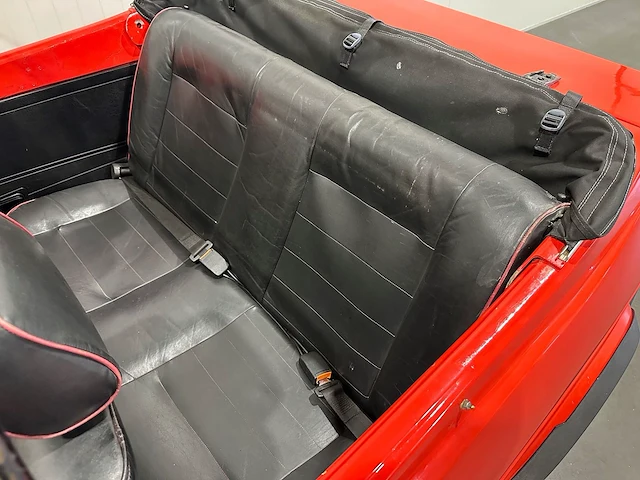 Zeer unieke volkswagen golf mk 1 cabrio bieber 1.6 s gz-62-bj - afbeelding 7 van  22