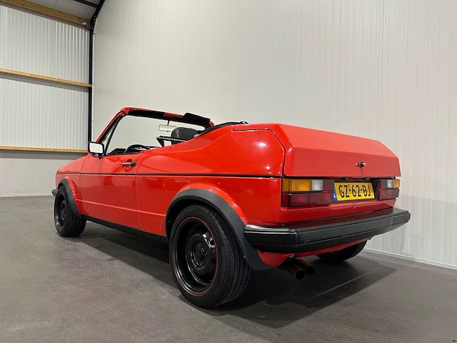 Zeer unieke volkswagen golf mk 1 cabrio bieber 1.6 s gz-62-bj - afbeelding 16 van  22