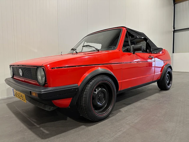 Zeer unieke volkswagen golf mk 1 cabrio bieber 1.6 s gz-62-bj - afbeelding 22 van  22