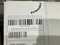 Zehnder 125 en 160 mm rond geluiddempende slang (14x) - afbeelding 6 van  7