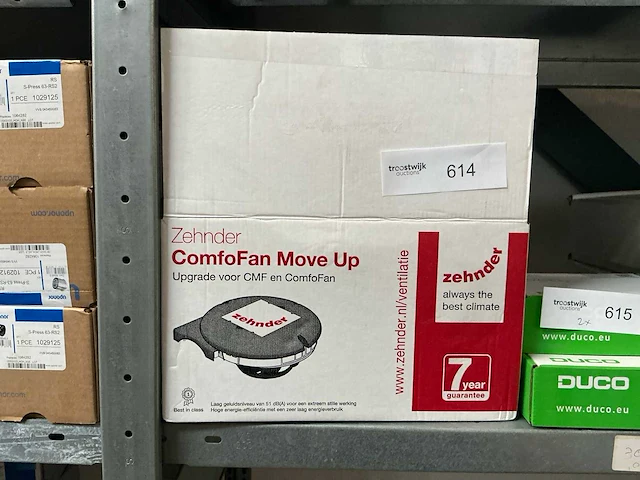 Zehnder comfofan move up ventilatie - afbeelding 1 van  2