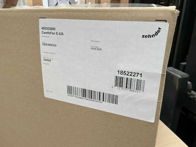 Zehnder comfofan s 425 woonhuisventilator (2x) - afbeelding 3 van  3