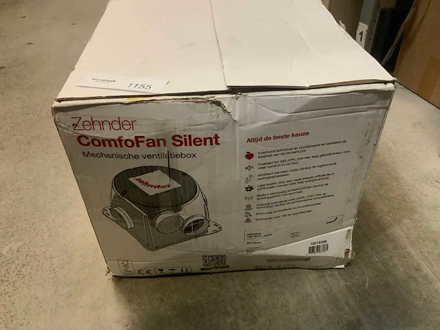 Zehnder comfortan silent mechanise ventilatie box - afbeelding 1 van  5