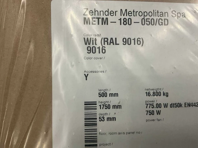 Zehnder metropolitan spa handdoekradiator - afbeelding 5 van  13