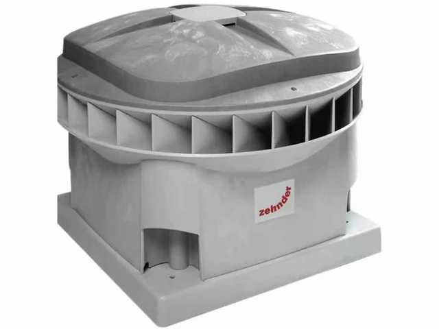 Zehnder mx 320 zmv + ws zelfregelende dakventilator met gelijkstroommotor - afbeelding 1 van  4