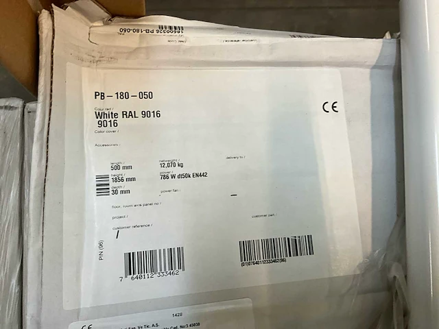 Zehnder pb-180-050 designradiator (2x) - afbeelding 4 van  5