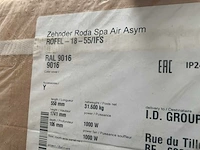 Zehnder roda spa air handdoek radiator wit - afbeelding 3 van  4