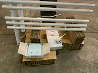 Zehnder yucca yaer-130-60-ud elektrische designradiator (4x) - afbeelding 3 van  4