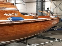 Zeilboot op trailer met honda 8 pk buitenboordmotor - afbeelding 6 van  35