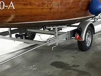 Zeilboot op trailer met honda 8 pk buitenboordmotor - afbeelding 24 van  35