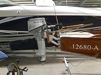 Zeilboot op trailer met honda 8 pk buitenboordmotor - afbeelding 34 van  35