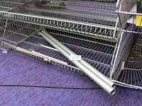 Zeilhaakstangen 6 stuks in twee lengtes 110cm en 40 cm. excl. draadmand - afbeelding 2 van  2