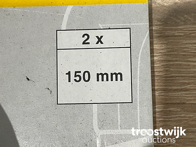 Zeilklemmen 150 mm - afbeelding 5 van  5