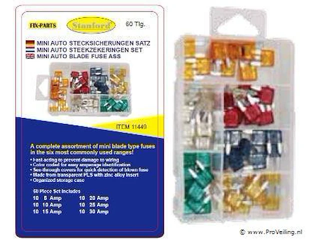 Zekeringen set - afbeelding 1 van  3