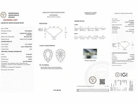 Zeldzame fancy intense pink diamant 3.01 ct (gecertificeerd) - exceptionele kwaliteit - afbeelding 3 van  3