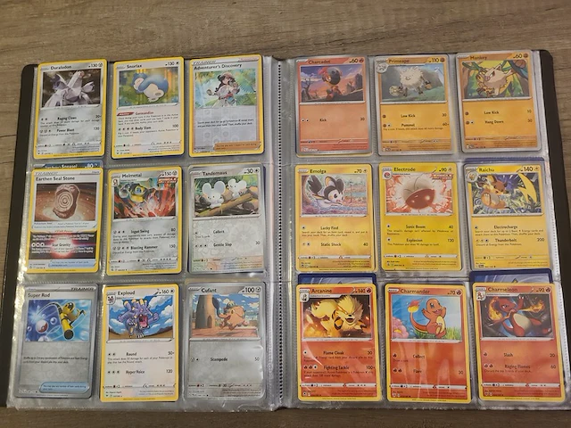 Zeldzame pokémon kaarten in map, deckbox (gevuld) xl kaarten, promo kaarten en meer - afbeelding 10 van  26