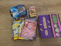 Zeldzame pokémon kaarten in map, deckbox (gevuld) xl kaarten, promo kaarten en meer - afbeelding 19 van  26