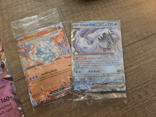 Zeldzame pokémon kaarten in map, deckbox (gevuld) xl kaarten, promo kaarten en meer - afbeelding 20 van  26