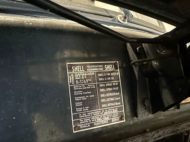 Zeldzame simca 9-aronde ae-65-93 - afbeelding 21 van  70
