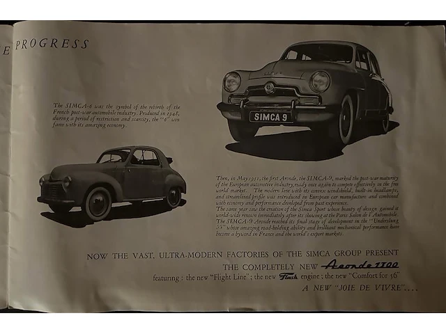 Zeldzame simca 9-aronde ae-65-93 - afbeelding 42 van  70