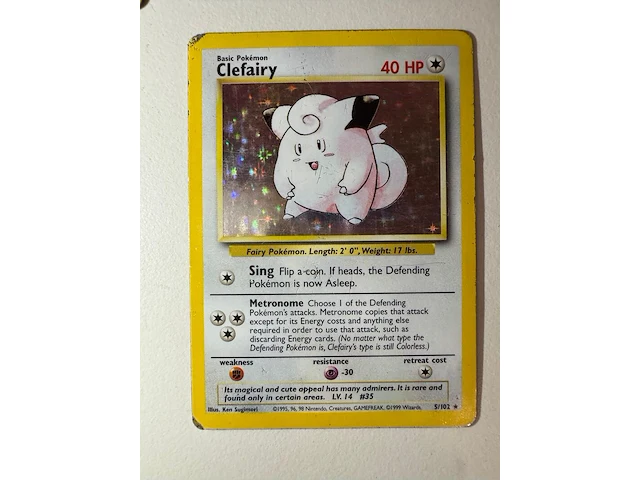 Zeldzame verzameling vintage pokemon kaarten met o.a. 1999 holo charizard - afbeelding 7 van  8