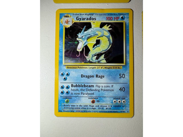 Zeldzame verzameling vintage pokemon kaarten met o.a. 1999 holo charizard - afbeelding 8 van  8