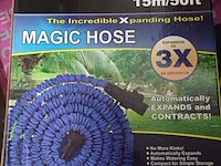 Zelf oprollende tuinslang in doos blauw/groen 1x - afbeelding 1 van  3