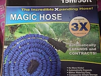 Zelf oprollende tuinslang in doos blauw/groen 1x - afbeelding 1 van  3