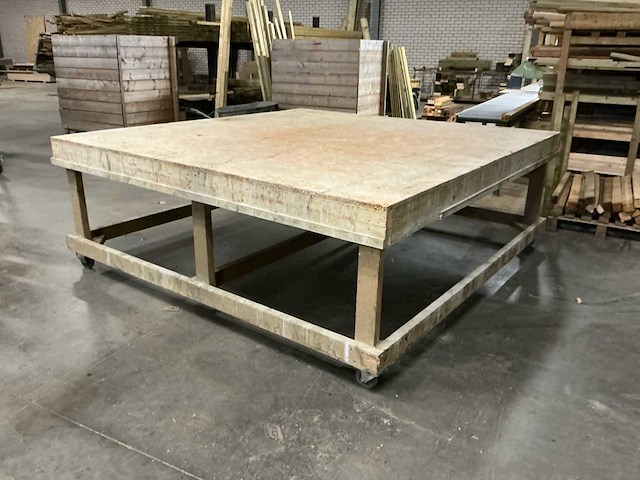 Zelfbouw werkbank - afbeelding 2 van  5