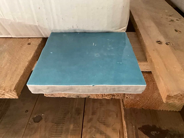 Zellige blue gloss wandtegels (60.09m2) - afbeelding 3 van  6