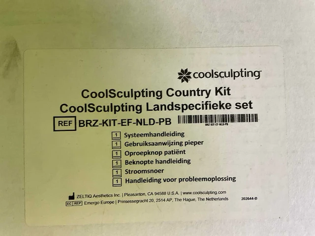 Zeltiq - - coolsculpting breeze lasersysteem - medisch hulpmiddel - afbeelding 9 van  19