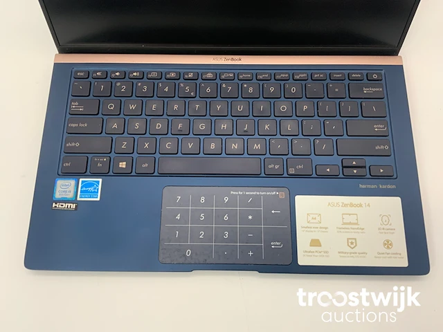 Zenbook rx433fa 14”, core(tm) i5 8th gen, 8 gb ram, 256 gb ssd laptop - afbeelding 4 van  6