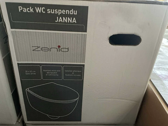 Zenid pack wc supsendu janna toilet - afbeelding 1 van  1