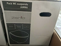 Zenid pack wc supsendu janna toilet - afbeelding 1 van  1