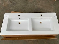 Zenid vara inbouw dubbele wastafel (2x) - afbeelding 2 van  4