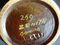 Zenith gouda aardewerk vaas. als op foto's - afbeelding 5 van  5