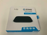 Zens draadloze snellader 10w zwart - afbeelding 1 van  2