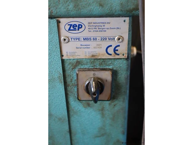 Zep mbs 60 ontvettingsbak - 125x100x140 cm - afbeelding 6 van  6