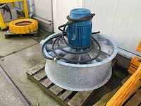 Zerax azn1000/360-55-4-160 ventilator - afbeelding 1 van  4