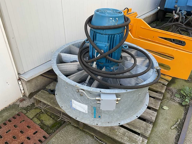 Zerax azn1000/360-55-4-160 ventilator - afbeelding 2 van  4