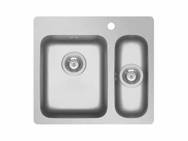 Zeria 1,5l 58x52cm spoelbak - afbeelding 1 van  4