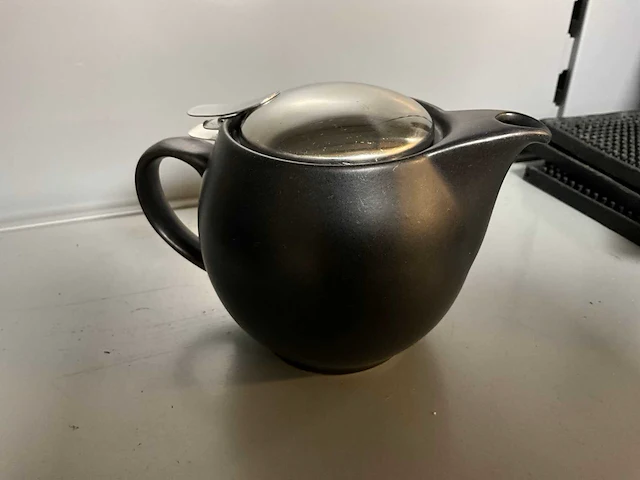 Zero theekannetjes met zeef (12x) - afbeelding 3 van  6