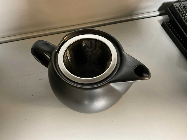 Zero theekannetjes met zeef (12x) - afbeelding 4 van  6