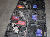 Zes accutackers body's powers trak-it w3 34cdh in koffer. - afbeelding 3 van  4