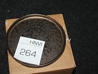 Zes bordjes met doorsnede 16 cm. - afbeelding 2 van  2