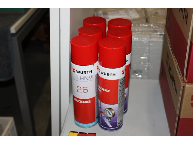 Zes bussen ipa cleaner en lekzoek wurth - afbeelding 1 van  2