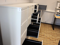 Zes hangmappenkasten. afmeting 47 x 62 x 133 cm. - afbeelding 3 van  3