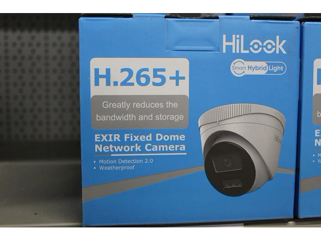 Zes netwerk camera's hilook type h.265+, bewegingssensor en weerbestendig - afbeelding 2 van  3